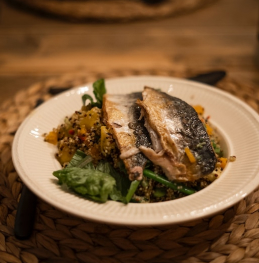 Marinated mackerel